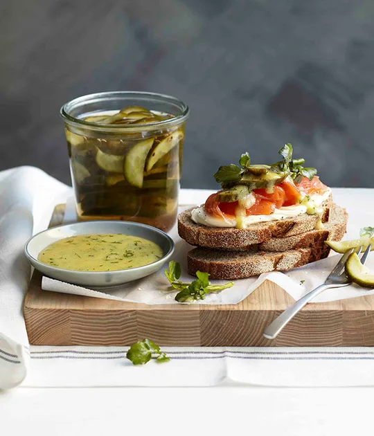 Mustard and dill sauce recipe | Gourmet Traveller recipe