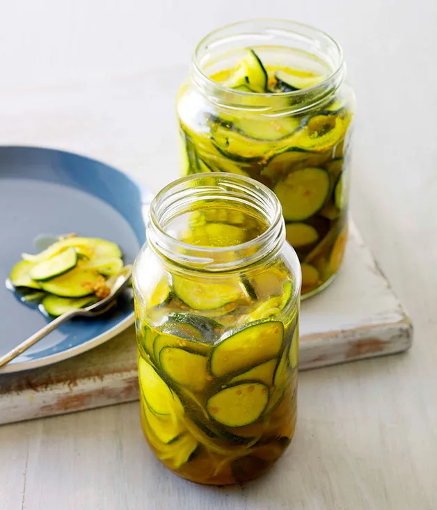 Zuni-style pickles