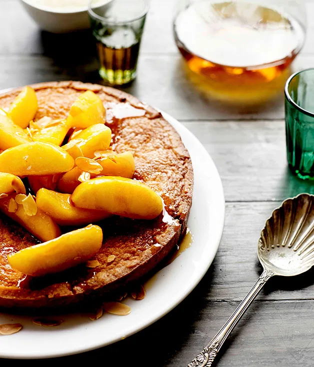 Apple and almond tart