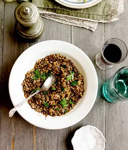 Braised Matilda lentils