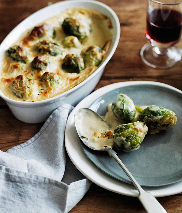 Brussels sprouts gratin