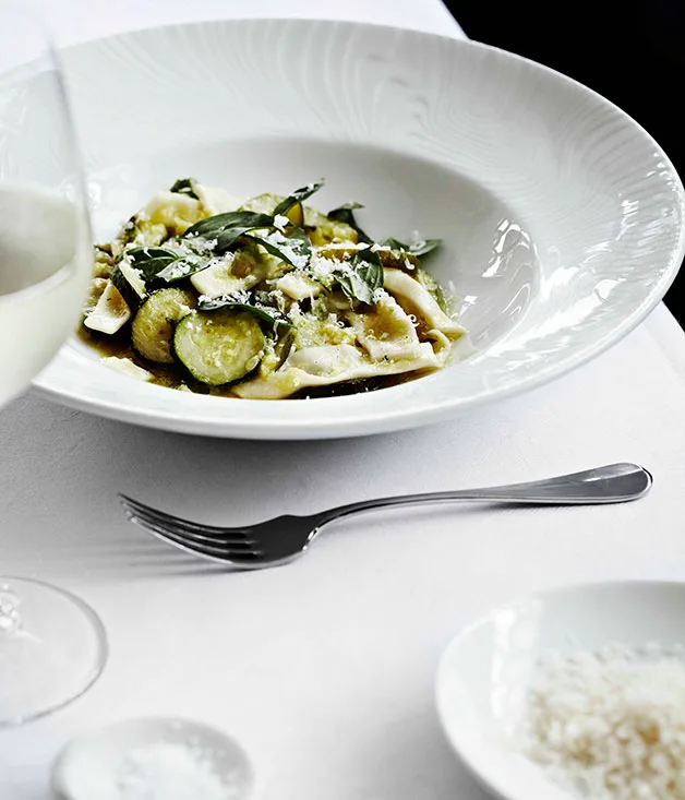 Cavatelli with zucchini