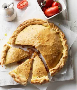 Tomato and anchovy sfinciuni