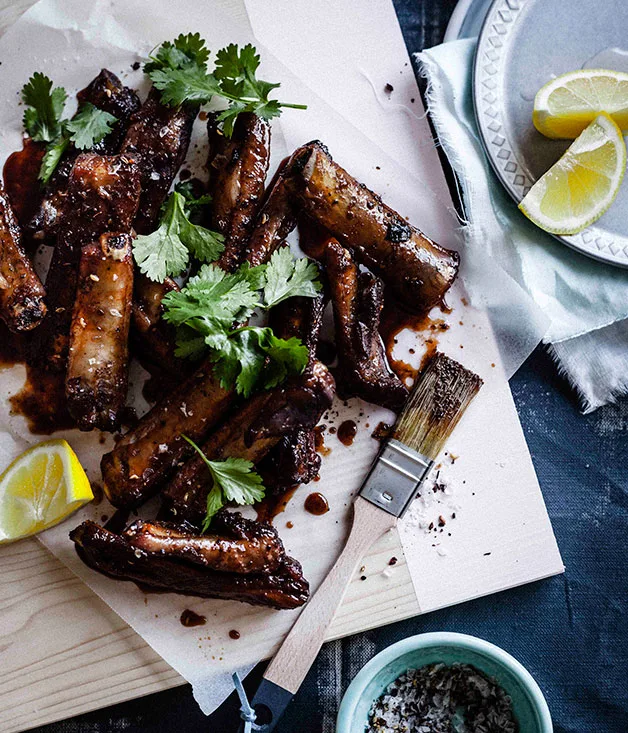 Pork ribs with Sichuan salt
