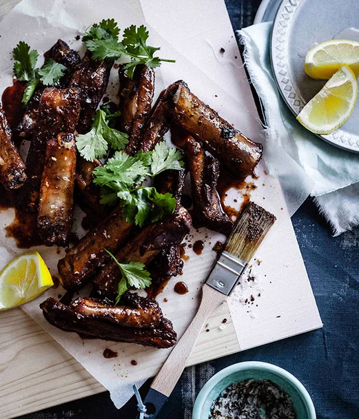 Pork ribs with Sichuan salt