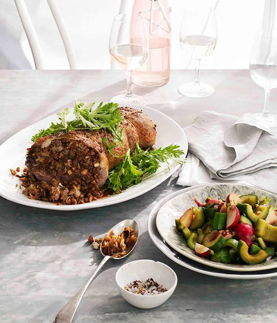 Eight-treasure duck with pickles recipe | Gourmet Traveller