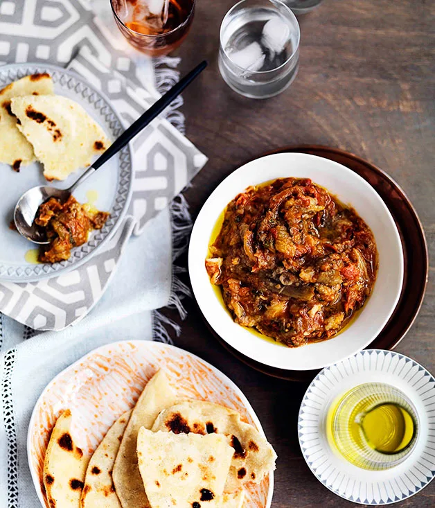 Eggplant zaalouk