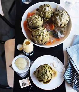 Artichoke vinaigrette