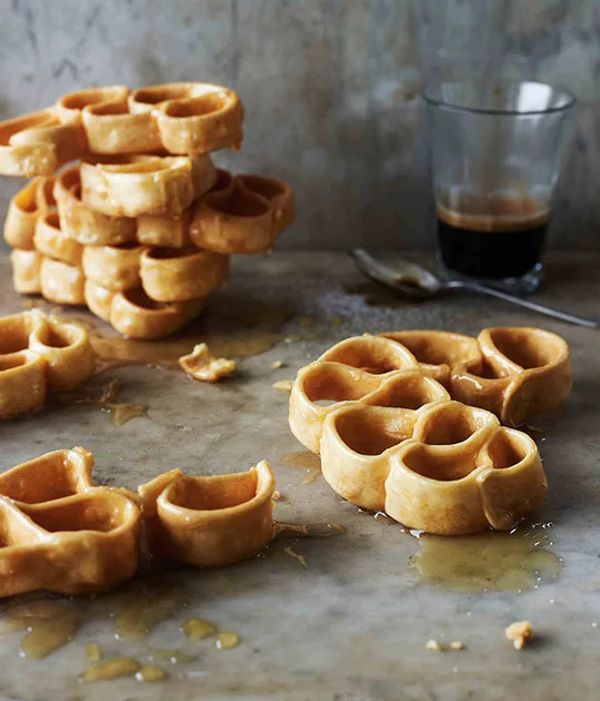 Fried Pastry Loops With Honey (Origliettas) Recipe