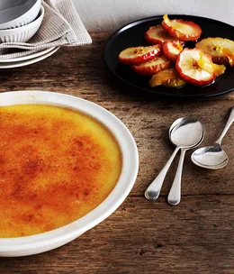Cinnamon and Sauternes crème brûlée