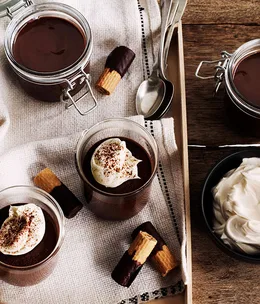 Petits pots de crème au chocolat