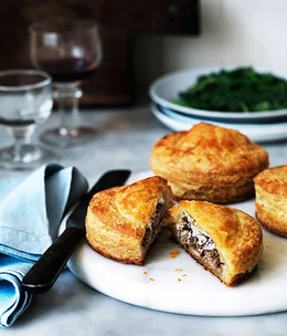 Duck and goat’s cheese Pithiviers