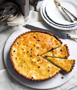 Yorkshire curd tart