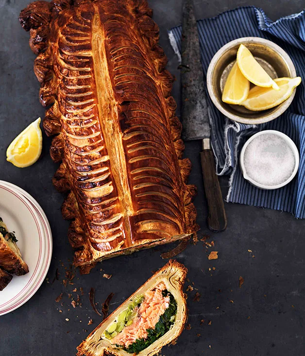 Ocean trout en croûte
