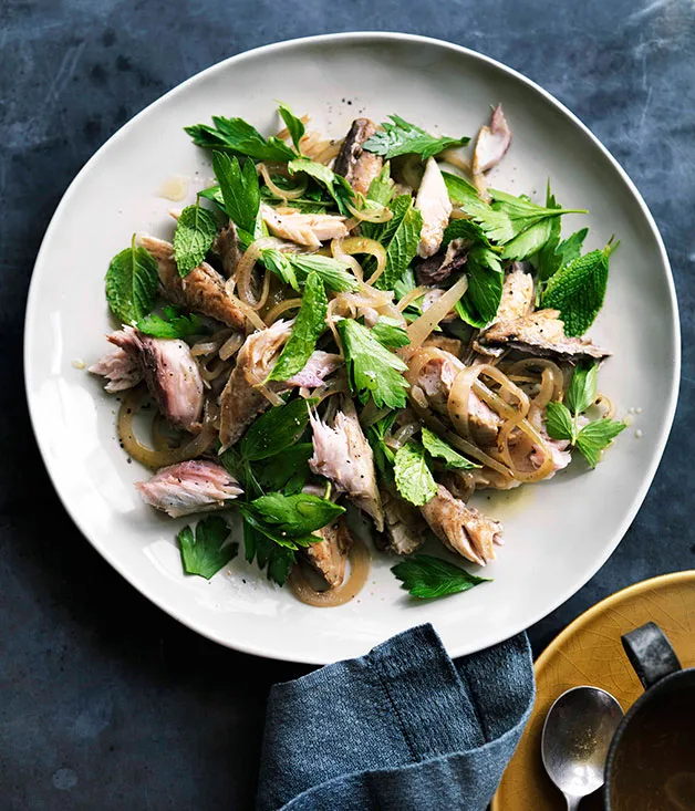 Mackerel escabeche