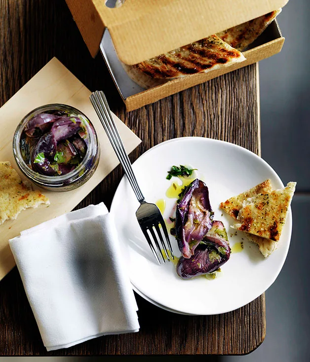 Apollo pickled eggplant