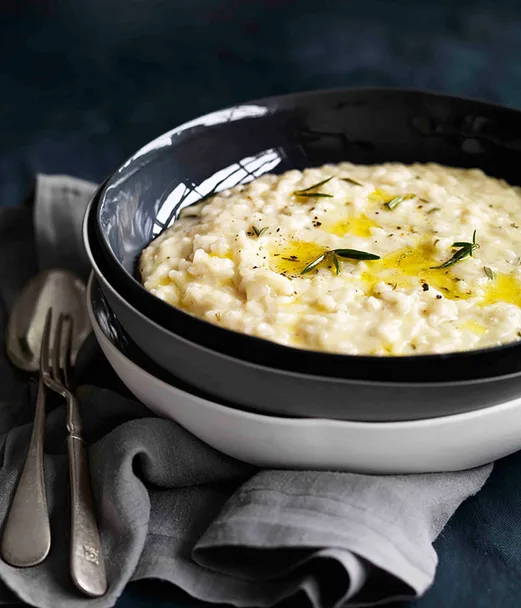 Risotto mantecato alla Fontina