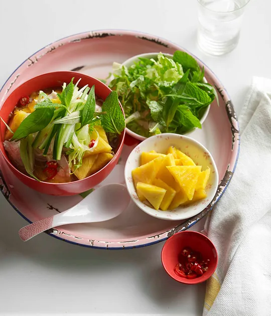 Penang asam laksa recipe | Gourmet Traveller recipe