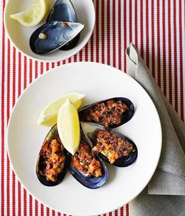 Stuffed mussels