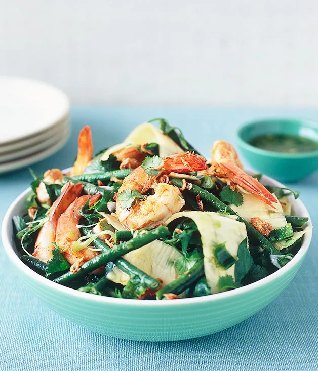 Prawn and pineapple salad