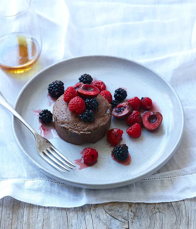 Chocolate mousse cakes