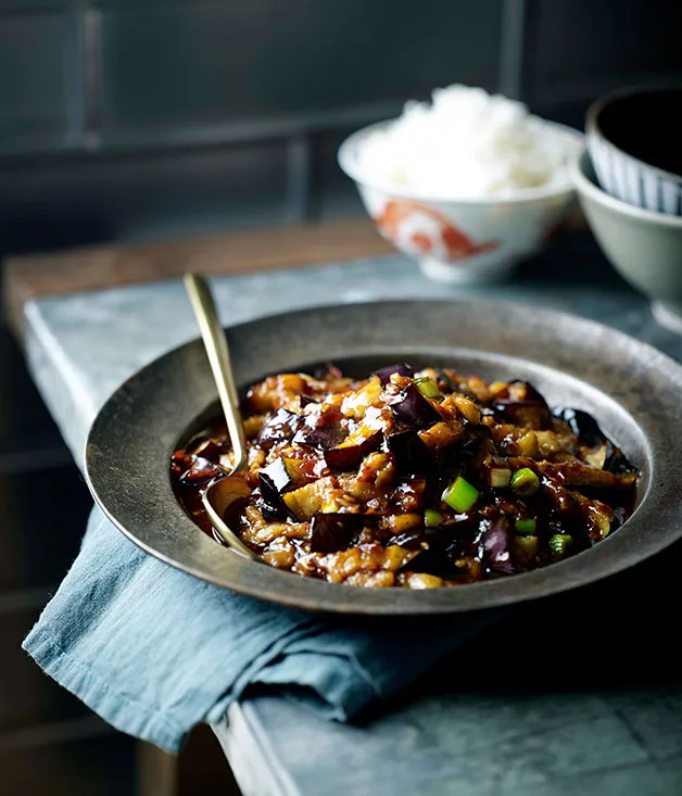 Fish-fragrant eggplant (Yu xiang qie zi)