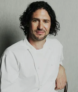 Colin Fassnidge: pig's tails with corn and crab salad recipe