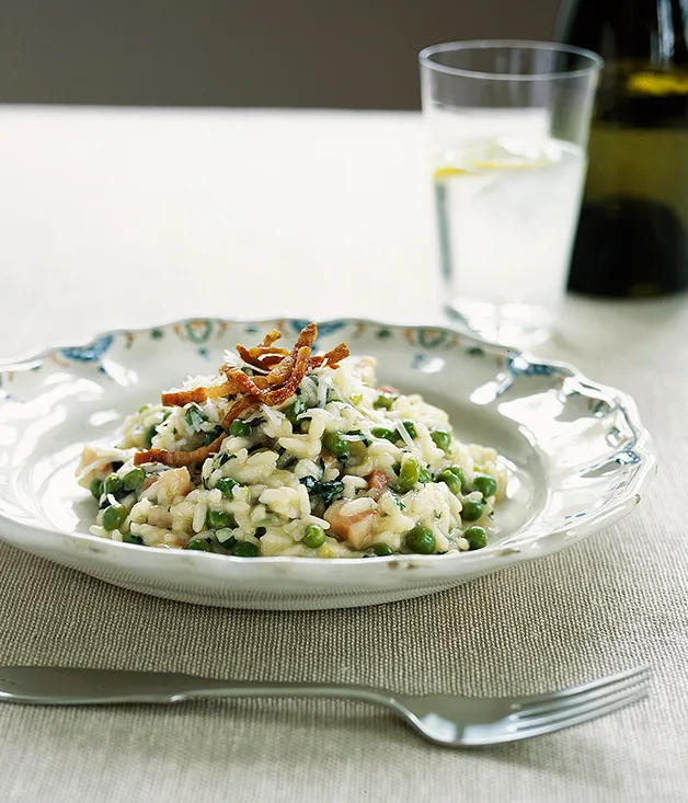 Rice with peas