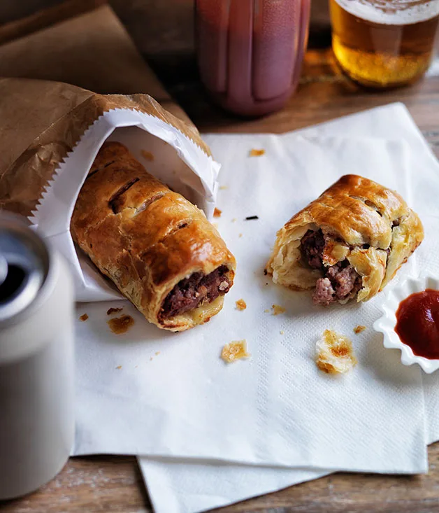 Pork, veal and fennel sausage rolls