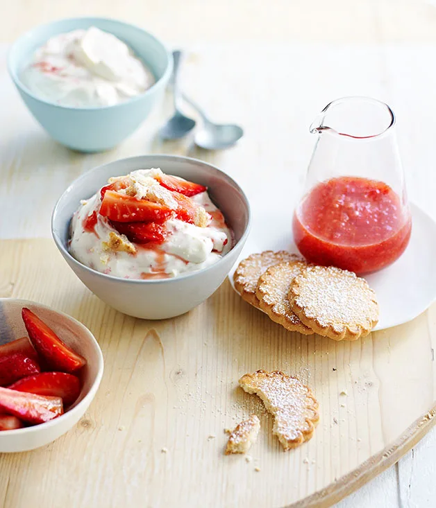 Strawberries and cream