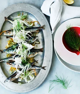 Sardines with fennel and orange