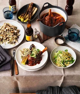 Braised lamb shanks - braising recipes