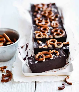 Chocolate and pretzels - chocolate recipes
