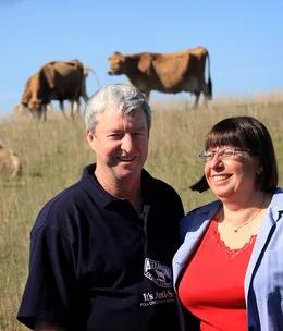 The producers: Alexandrina Jersey milk