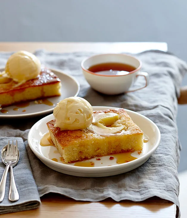 Pear and frangipane tart