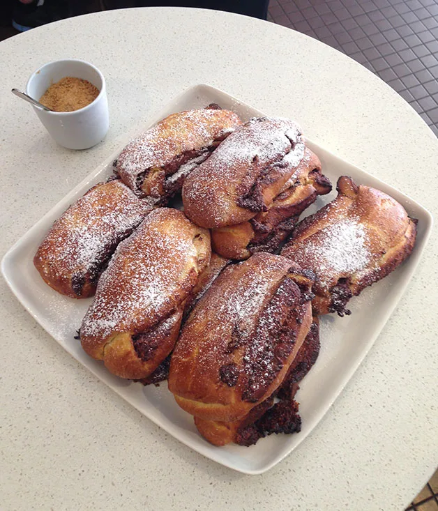 Chocolate brioche