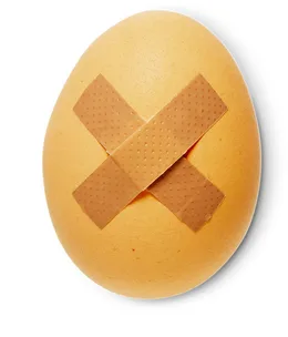 What are cured eggs?