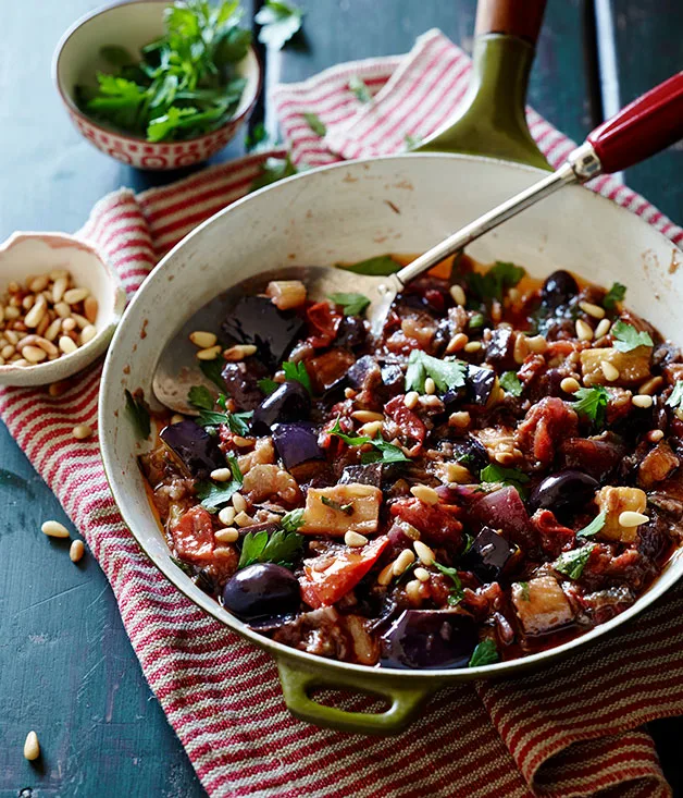 Caponata recipe Pete Evans recipe Gourmet Traveller — free download