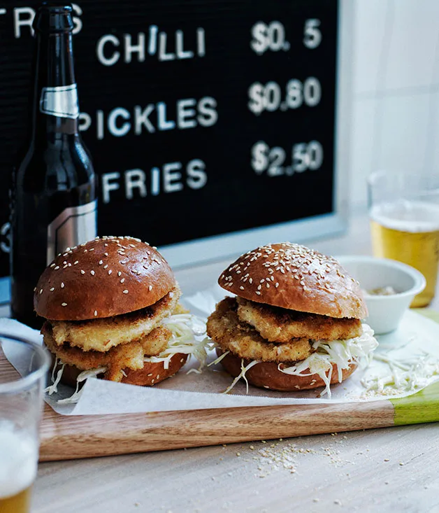 Chicken katsu rolls