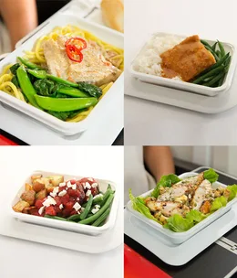 Qantas upgrades its economy-class dining