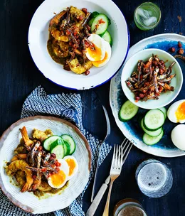 Prawn sambal
