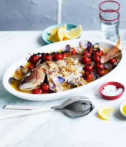 Snapper all’acqua pazza