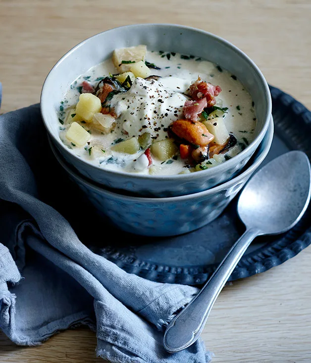 Mussel chowder