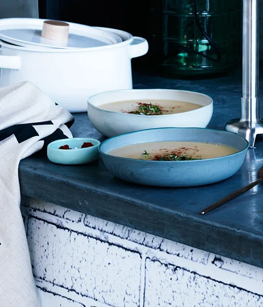 Smoky potato soup recipe | Gourmet Traveller