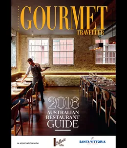 2016 Gourmet Traveller Restaurant Guide
