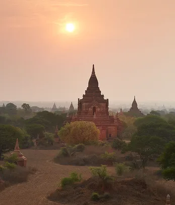 Bagan archaeological site, Myanmar