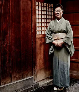 Akemi Nishimura, proprietor of Hiiragiya ryokan