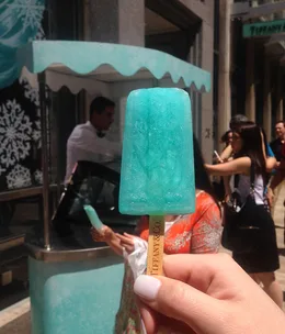 Ice-pops at Tiffany & Co