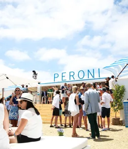 The Peroni marquee at Portsea Polo 2016