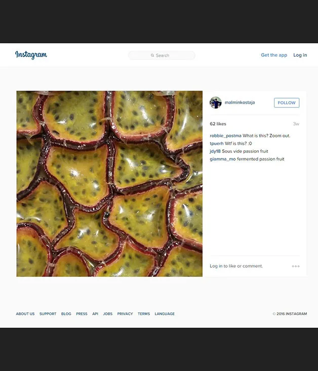 Fermented passionfruit